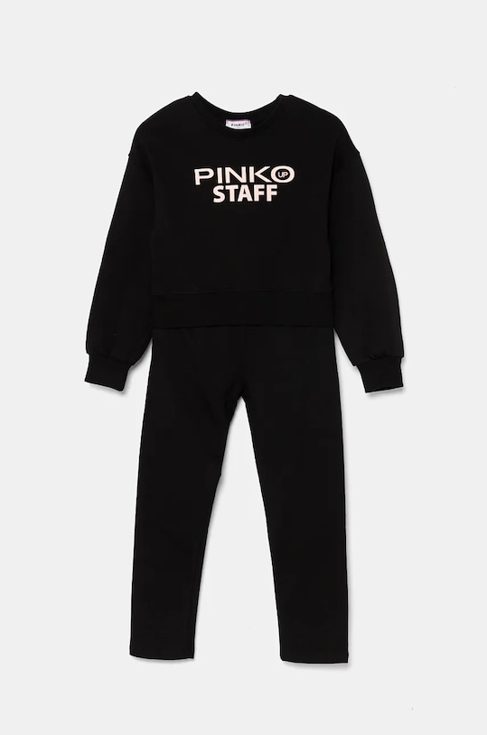 Παιδική φόρμα Pinko Up στάμπα μαύρο F4PIBGSL172