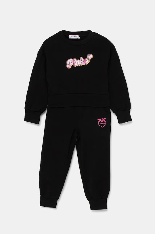 Detská tepláková súprava Pinko Up s elastanom čierna F4PIBGTP197