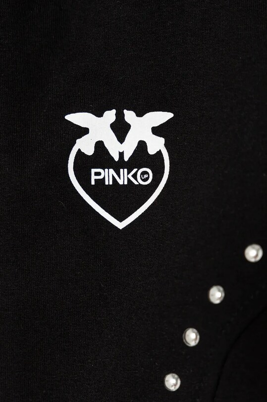 Pinko Up dres dziecięcy czarny F4PIBGTP211