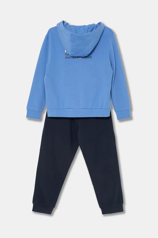EA7 Emporio Armani tuta per bambini 6DBV56.BJEXZ blu AW24