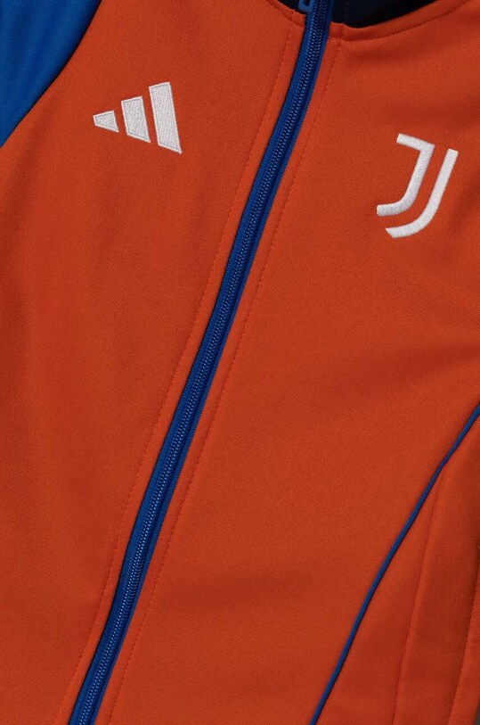 adidas Performance dres dziecięcy JUVE TK SUIT IS5801 pomarańczowy