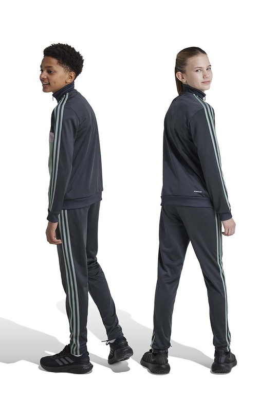 Dětská tepláková souprava adidas Performance REALIDS TS IT3776 hnědá AW24