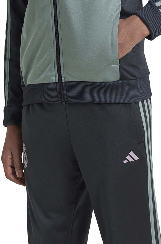 CHLAPEC Dětská tepláková souprava adidas Performance REALIDS TS IT3776 hnědá