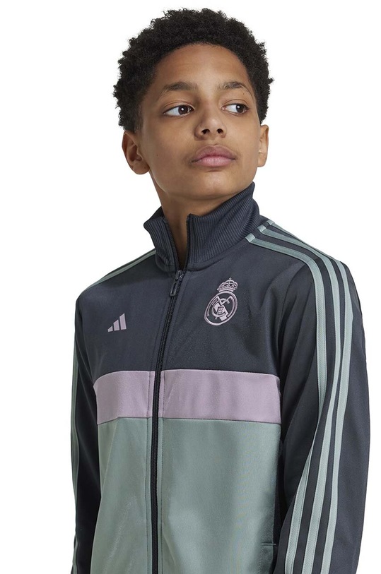 Dětská tepláková souprava adidas Performance REALIDS TS hnědá IT3776