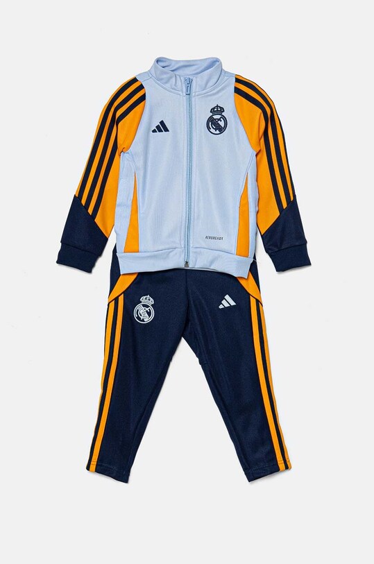 adidas Performance tuta per bambini REAL TK SUIT maglia blu IT5104