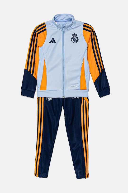 adidas Performance gyerek melegítő szett REAL TK SUIT IT5132 kék AW24