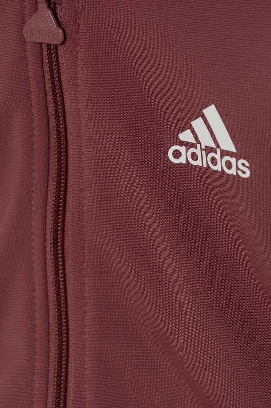 Kojenecká tepláková souprava adidas I 3S SHINY TS růžová IV7400