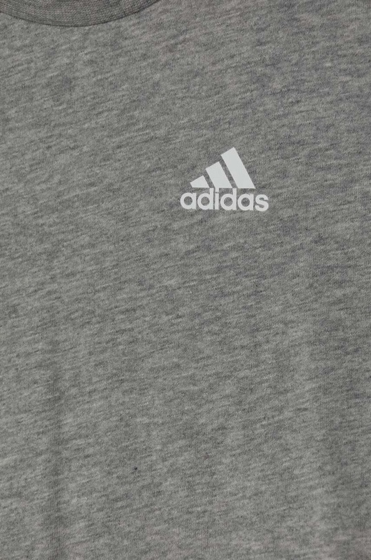 adidas komplet bawełniany dziecięcy LK 3S CO T SET szary IV7439