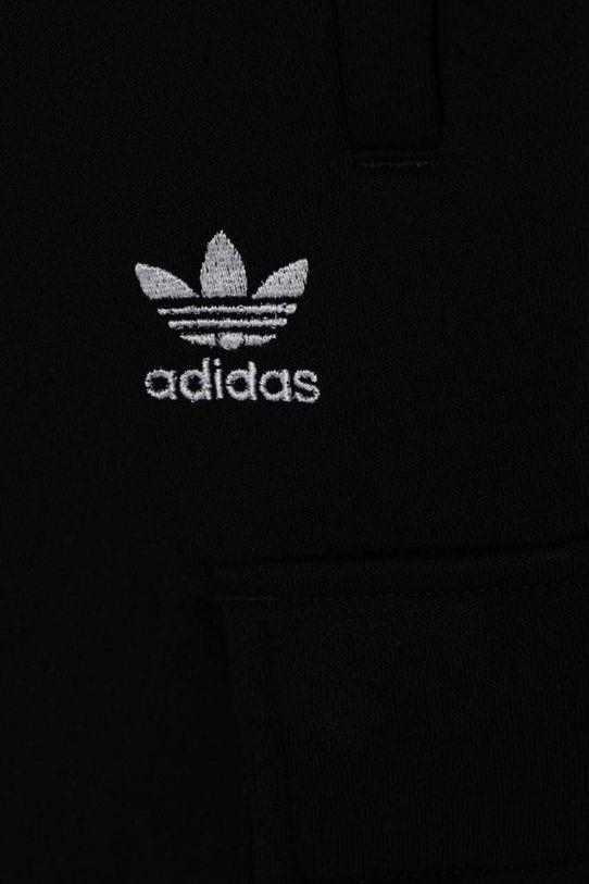 Dječja trenirka adidas Originals HOODIE FZ CARGO crna IW1019