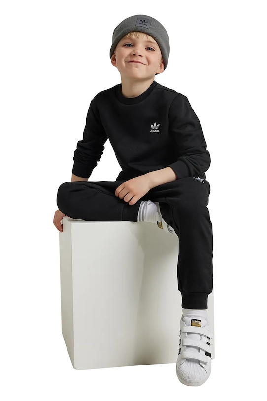adidas Originals dres dziecięcy CREW SET IW1021 czarny