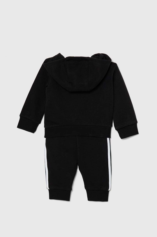 Detská tepláková súprava adidas Originals HOODIE SET IX5165 čierna AW24