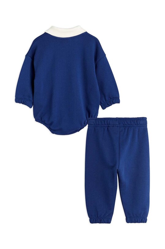 Mini Rodini komplet bawełniany niemowlęcy 2474010560 granatowy AW24