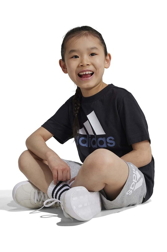 Дитячий бавовняний комплект adidas LK BL CO T SET IX7325