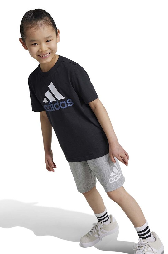 Дитячий бавовняний комплект adidas LK BL CO T SET IX7325