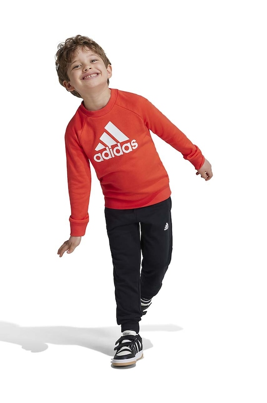 adidas dres dziecięcy LK BOSOG FT dzianina pomarańczowy IX7363