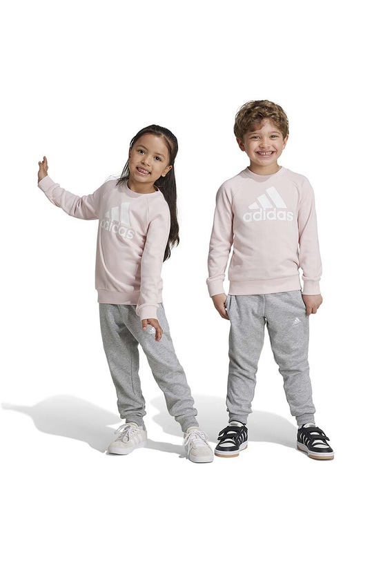 adidas dres dziecięcy LK BOSOG FT dzianina różowy IX7364