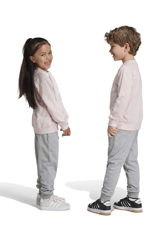 adidas dres dziecięcy LK BOSOG FT IX7364 różowy