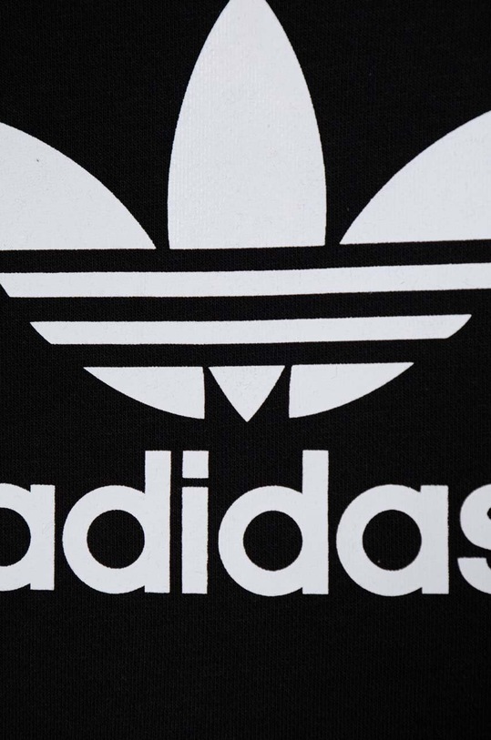 adidas Originals dres dziecięcy TREFOIL CREW SE czarny IY4784