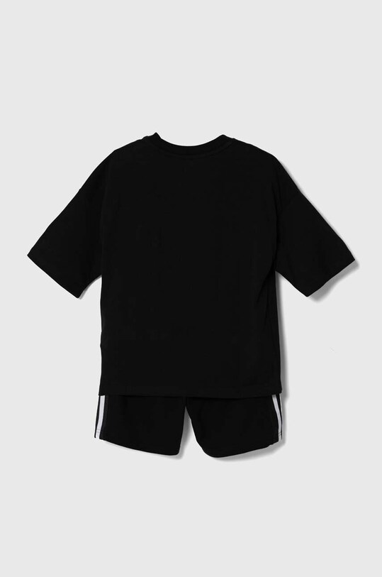 adidas Originals compleu copii SHORT TEE SET IY4817 negru AW24
