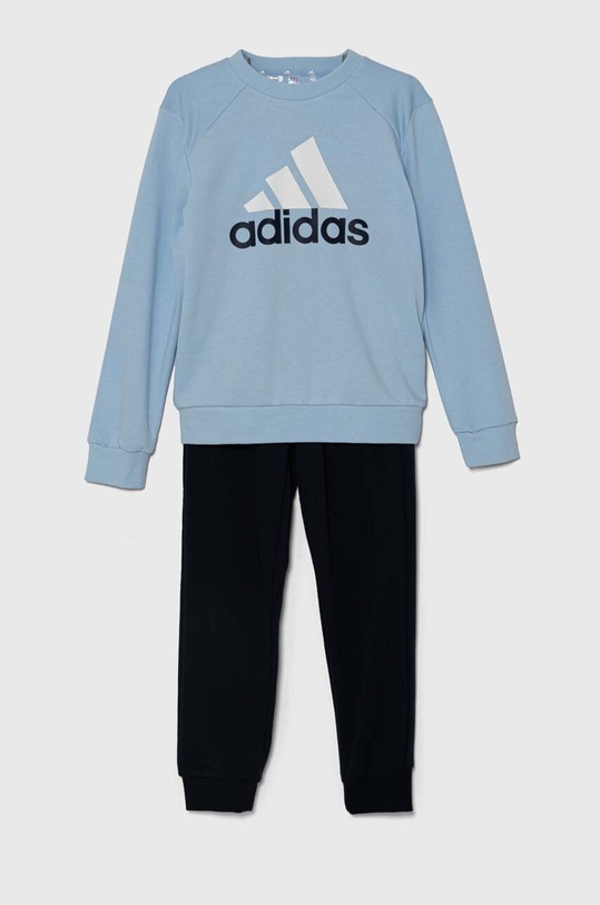 Детский спортивный костюм adidas J BL FT TS IY5429 голубой AW24