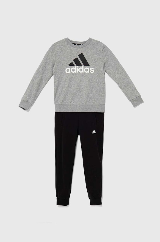 Tepláková súprava adidas J BL FT TS IY5430 sivá AW24