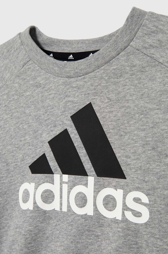 Tepláková súprava adidas J BL FT TS sivá IY5430
