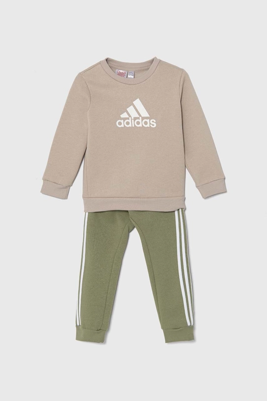 adidas dres dziecięcy I BOS LOGOOG dzianina zielony IZ4978