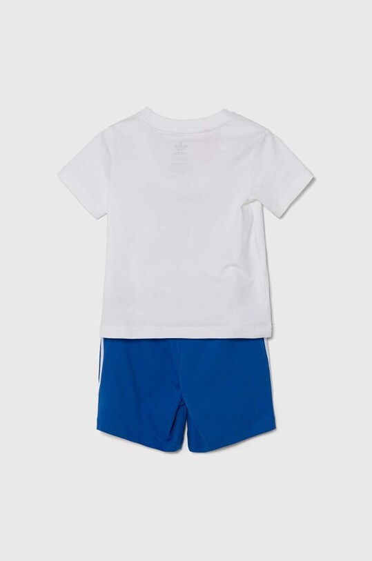Детский комплект adidas Originals SHORT TEE SET JE0525 голубой AW24