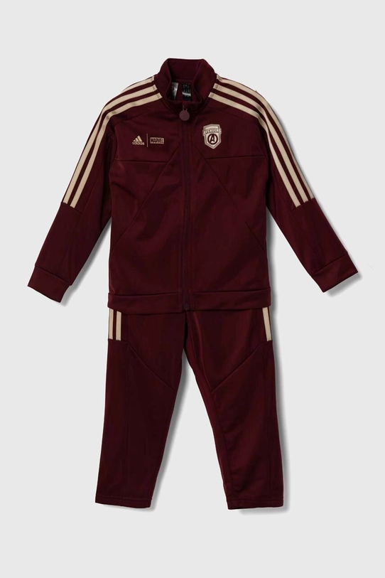 Дитячий спортивний костюм adidas LK MRVL AV TS JG1257 бордо AW24