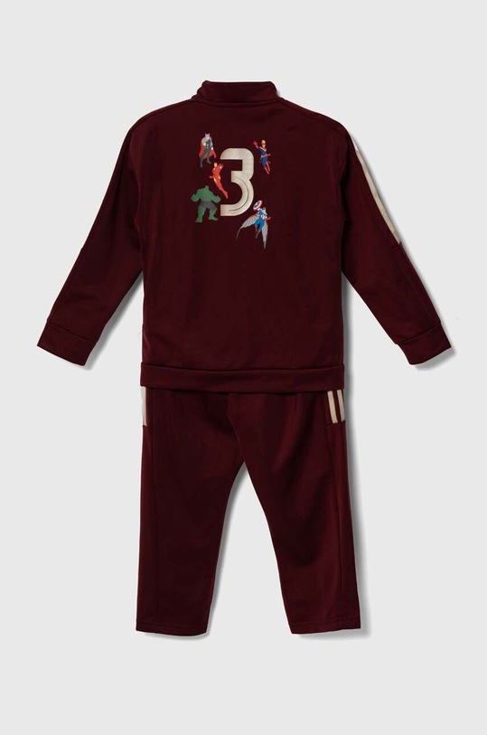 Κοριτσίστικα Παιδική φόρμα adidas LK MRVL AV TS JG1257 μπορντό