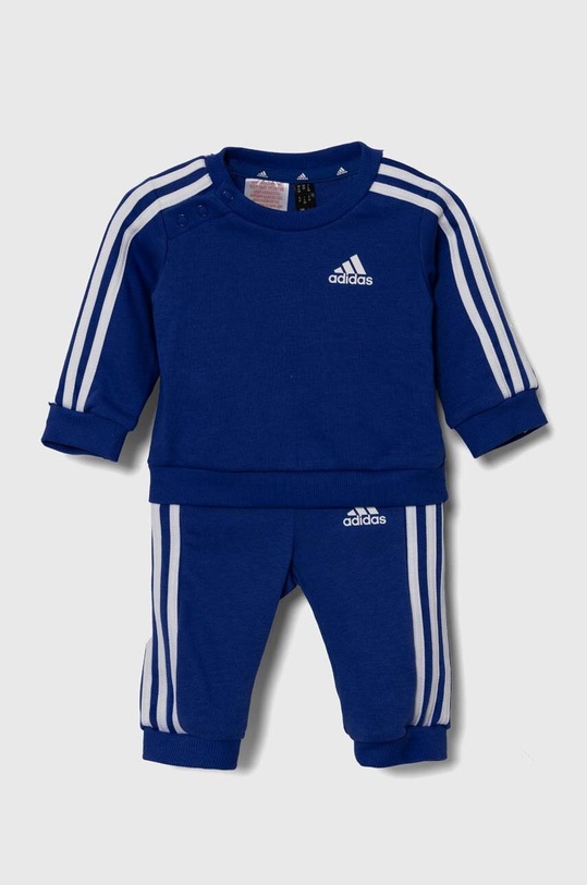 Βρεφική φόρμα adidas I 3SOG πλεκτό ύφασμα σκούρο μπλε IZ4986