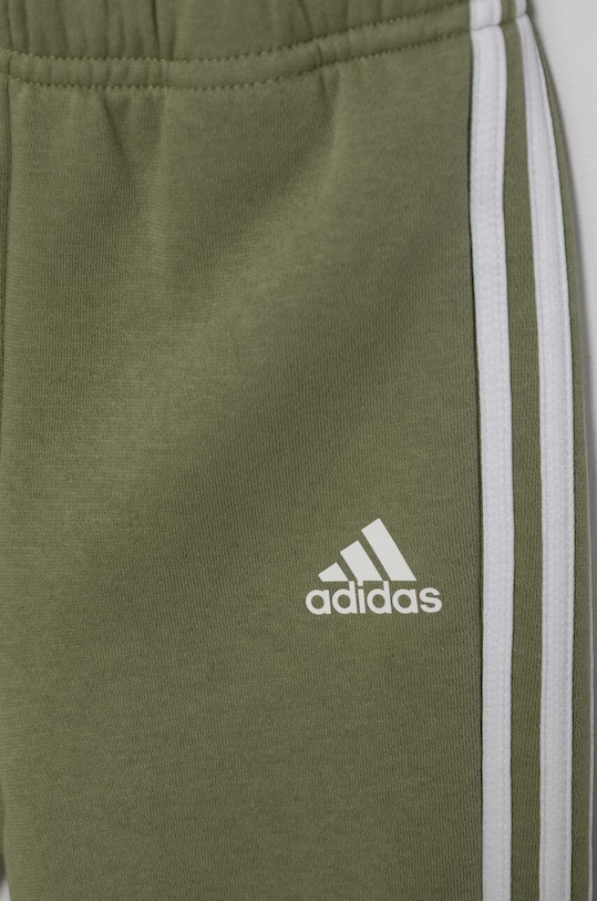 Chłopiec adidas dres dziecięcy I 3S FZ FLOG IZ4992 beżowy