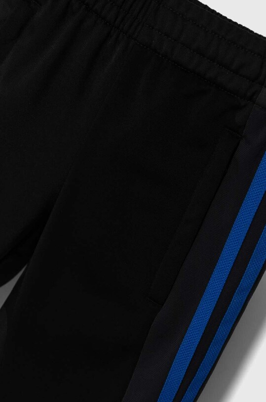 Мальчик Детский спортивный костюм adidas Originals FZ HOODIE SET IW3589 чёрный