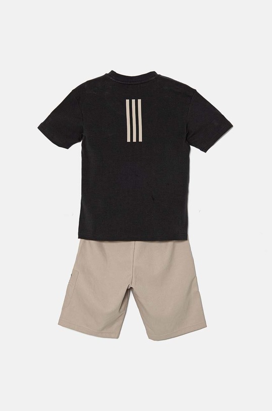 Chłopiec adidas komplet dziecięcy LK DY LK T SET IV9639 beżowy