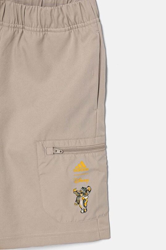 adidas komplet dziecięcy LK DY LK T SET IV9639 beżowy