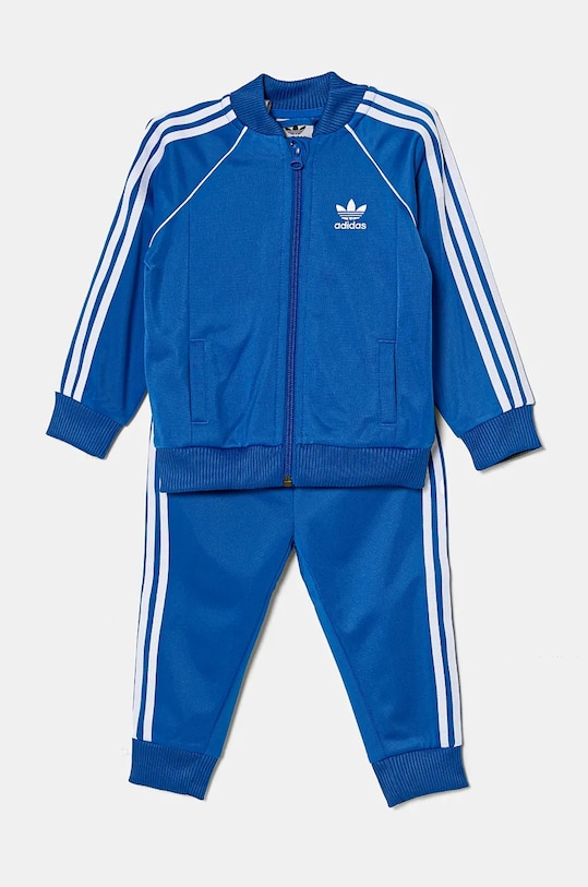 adidas Originals dres dziecięcy SST TRACKSUIT dzianina niebieski IY4026
