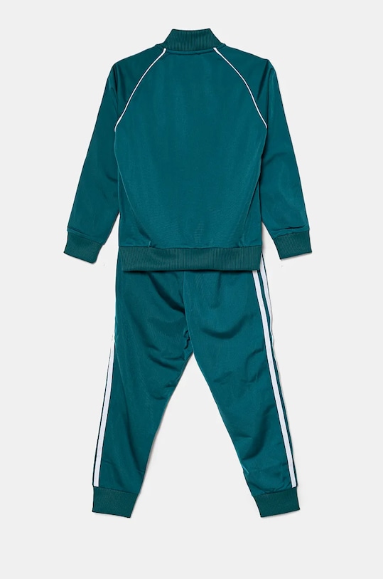 Dječja trenirka adidas Originals SST TRACKSUIT IY4792 tirkizna AW24
