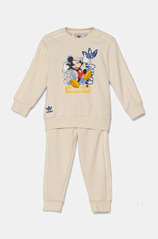 Cпортивний костюм для немовлят adidas Originals I DY MM CS трикотаж бежевий IZ4606