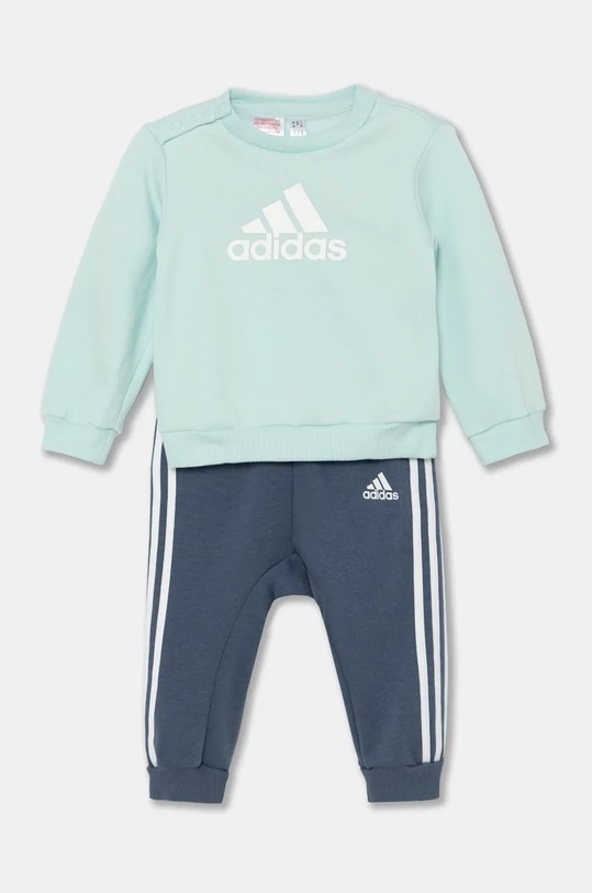 adidas dres niemowlęcy I BOS LOGOOG dzianina turkusowy IZ4979