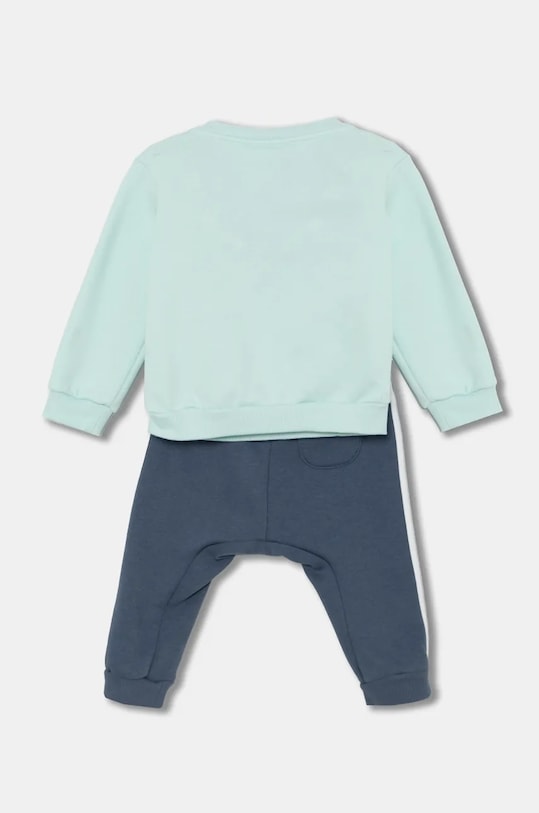 adidas dres niemowlęcy I BOS LOGOOG IZ4979 turkusowy AW24