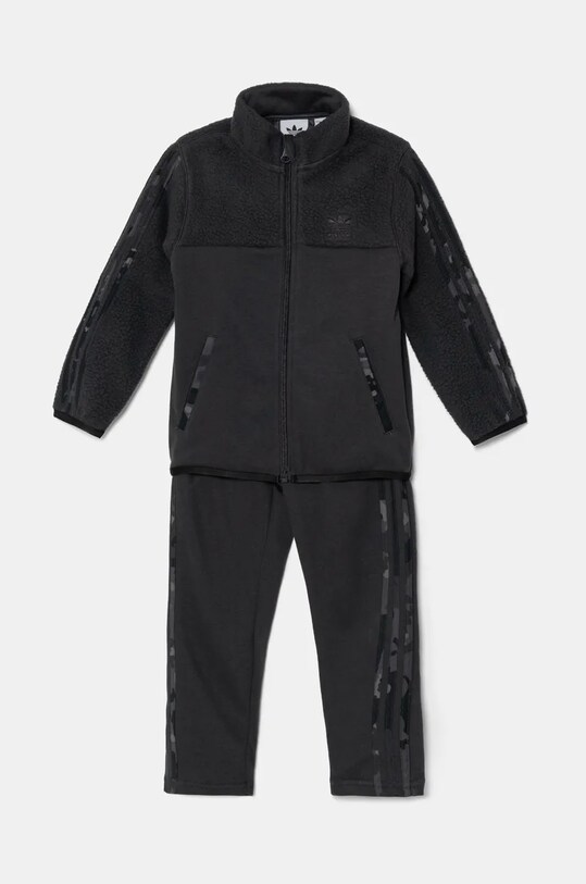 Детский спортивный костюм adidas Originals POLAR FLEECE ST трикотаж чёрный IY1757