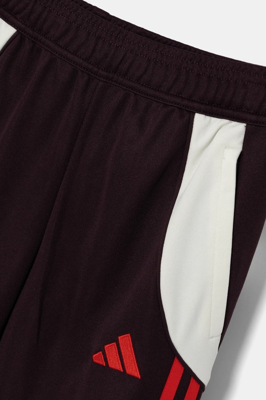 adidas Performance dres dziecięcy FCB TK SUITY IS9965 bordowy