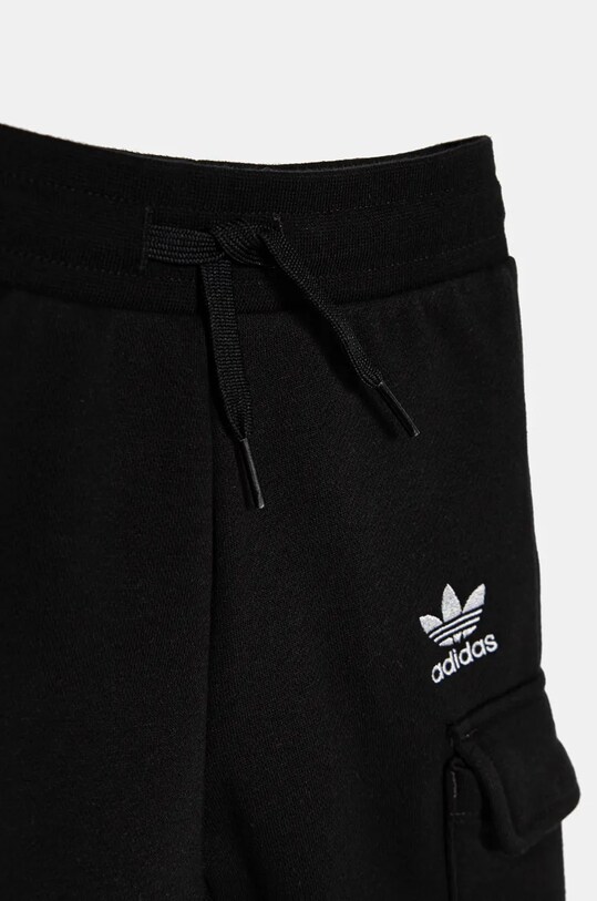 Детский спортивный костюм adidas Originals HOODIE SET чёрный IW1007