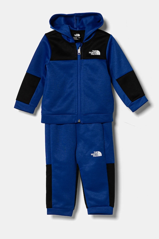 Βρεφική φόρμα The North Face BABEASFZ SET πλεκτό ύφασμα μπλε NF0A877HCZ61