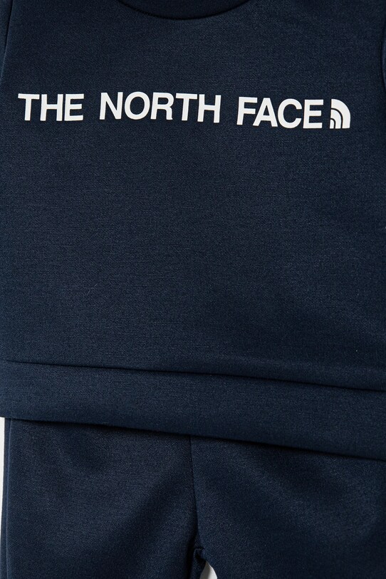 Chlapec Detská tepláková súprava The North Face BABPOLSET NF0A89GW8K21 tmavomodrá