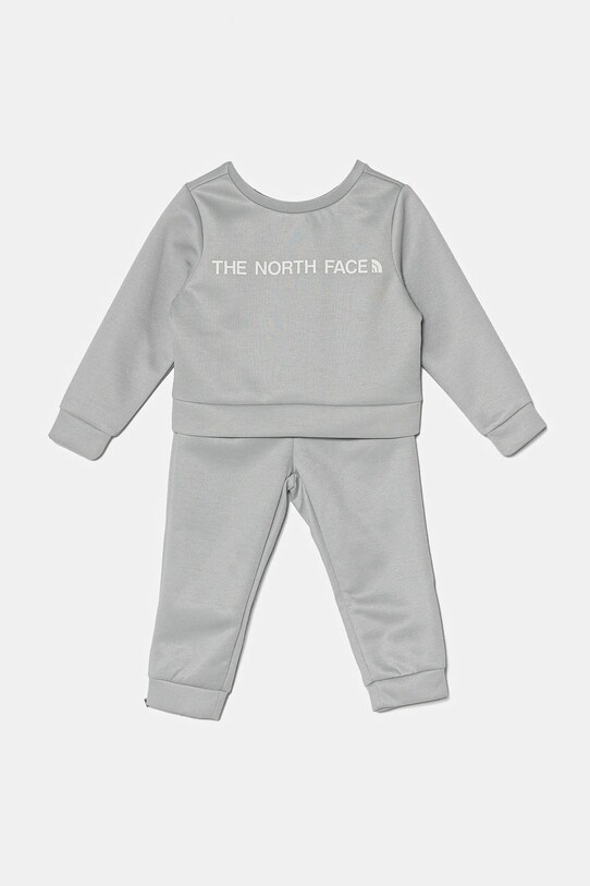 The North Face trening copii POLSET tricotaj gri NF0A89H3A0M1