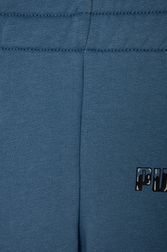 Tepláková súprava pre bábätká Puma X TROLLS Minicat Crew Jogger TR modrá 627382