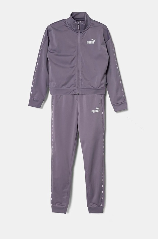 Puma trening copii ESS TAPE Tricot Suit cl tricotaj violet 680319