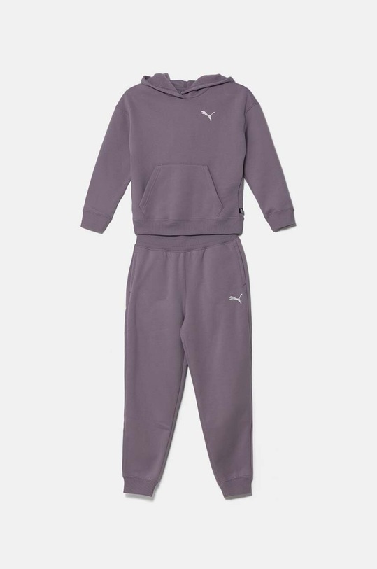 Puma trening copii Loungewear Suit tricotaj violet 683320