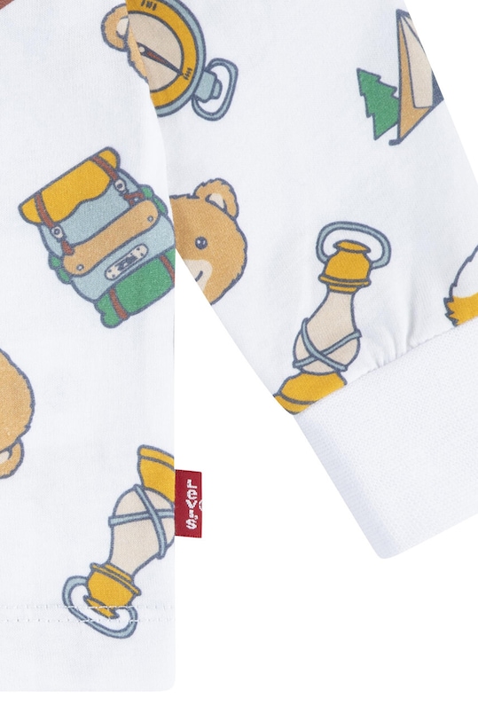 Детский комплект Levi's HIKING AOP TEE & PANT SET белый 6EL477